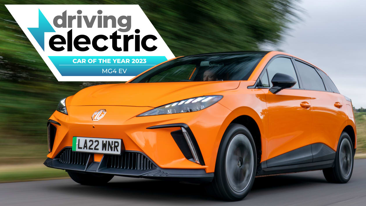 New MG4 EV named 2023 DrivingElectric Car of the Year MG Cars Asia